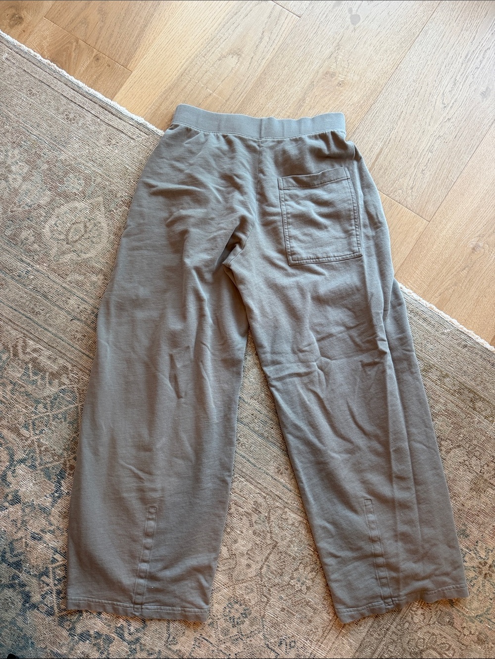Tibi Light Weight Sweatshirting Winslow Pant Dark Stone Size S Small - Picture 5 of 8
